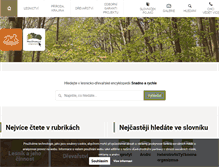 Tablet Screenshot of mezistromy.cz